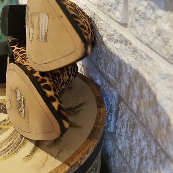 Dolce Vita Animal Print V side Bootie Size 10 fits like 9.5 - Picture 7 of 16